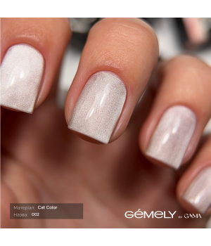 Гель-лак Gemely Cat color №002, 6 мл HEMA/TPO free